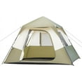 6 Person Camping Tent, Family Size Tent with Mesh, Rainfly, Large