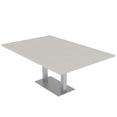 thumbnail image 1 of 6 Person Rectangular Conference Table Metal Base Data And Electric, 1 of 7