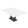 thumbnail image 1 of 6 Person Rectangular Conference Table Metal Base Data And Electric, 1 of 6