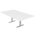 thumbnail image 1 of 6 Person Rectangular Conference Table Metal T Bases Power Module, 1 of 5