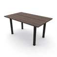 thumbnail image 1 of 6 Person Rectangular Conference Table  Post Legs Power And Data, 1 of 5