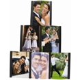thumbnail image 1 of 6-Photo 3.75" x 5" Black Pyramid Picture Frames - Pack of 12, 1 of 2