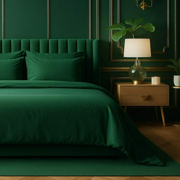 6-Piece Bamboo Blend Sheets Set - Cloud-Soft Cooling + Deep Pockets + Breathable All-Season Style + Wrinkle-Free - Suitable for Twin/Full/Queen/King/Cal King Beds (Multi-Size Home Bedding)