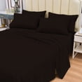thumbnail image 1 of 6 Piece Bamboo Sheets Set- Silky-Stronger Than Cotton Cool Sheets-Wrinkle Free-Deep Pockets 16"-Extremely Soft Bamboo Rayon Sheets-Calking,Coffee, 1 of 5