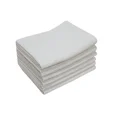 thumbnail image 1 of 6-Piece Bar Mop Kitchen Towel Set, Solid White, 1 of 3