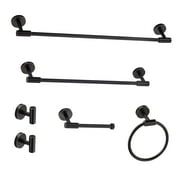 6-Piece Bath Hardware Set 24&16 in. with Mounting Hardware in Oil Rubbed Bronze
