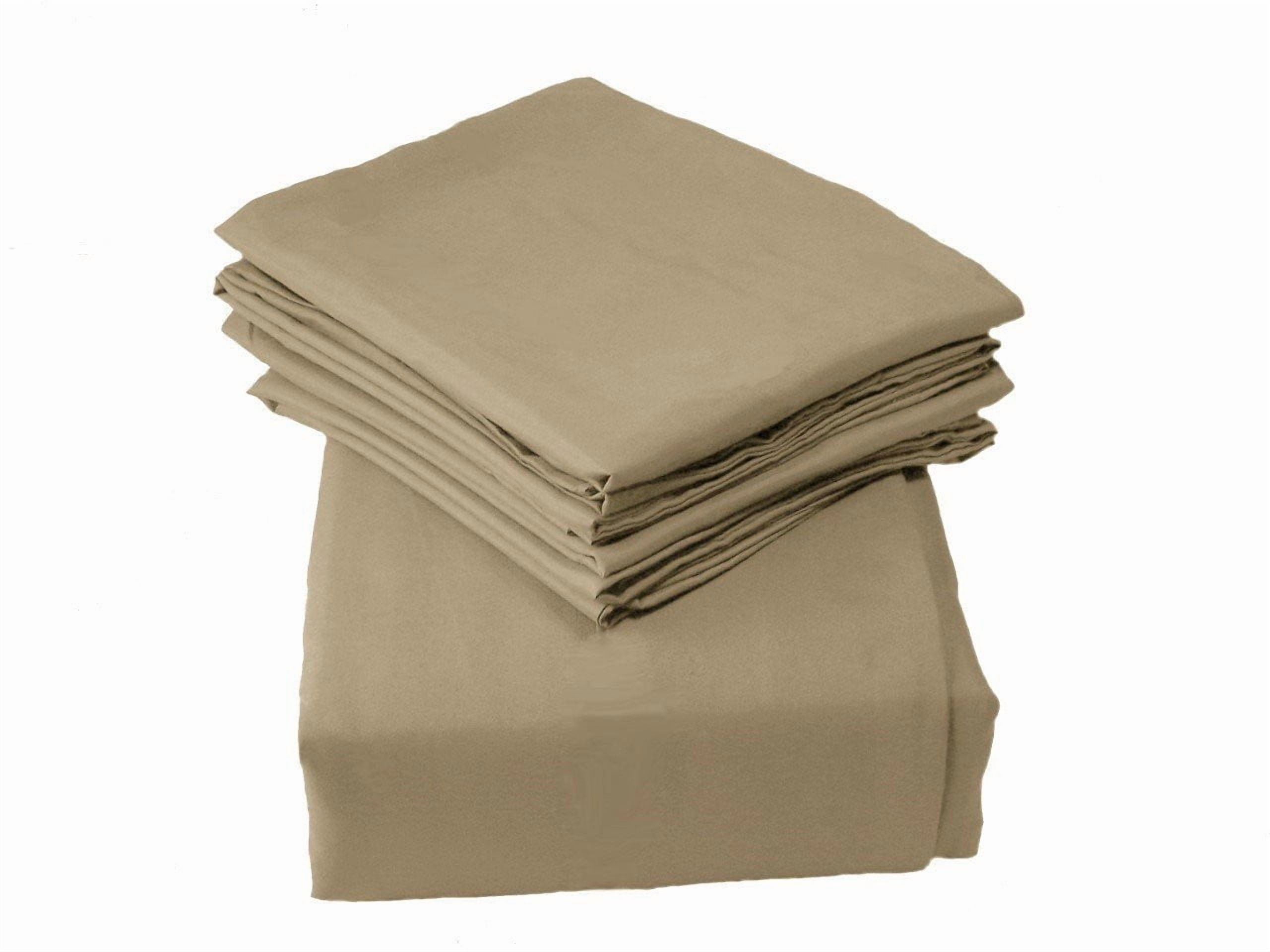 6 Piece Bed Sheet Set 2100 Series Microfiber Comfort Deep Pocket Hotel Bedsheets