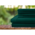thumbnail image 1 of ABORN 6 PC Adult Bedsheet Organic Cotton 800 Thread Count 24" DEEP POCKET Teal Blue Full XL, 1 of 7