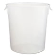thumbnail image 1 of 6-Piece/Carton 22 Quart Round Storage Containers - Clear, 1 of 1