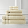thumbnail image 1 of 6-Piece Classic Luxury Towel Set 650 GSM Combed Soft Cotton, 1 of 2