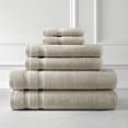 thumbnail image 1 of 6-Piece Classic Luxury Towel Set 650 GSM Combed Soft Cotton, 1 of 2