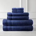 thumbnail image 1 of 6-Piece Classic Luxury Towel Set 650 GSM Combed Soft Cotton, 1 of 2