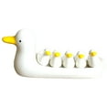 thumbnail image 1 of 6-Piece Cute Ducks Ceramic Chopstick Rests, Spoon Fork Knife Holder Stand Festive Dinner Table Ornament (Set), 1 of 5