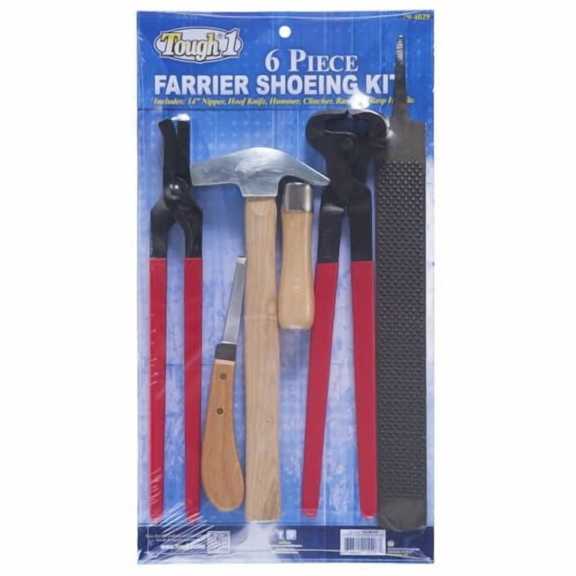 New! Tough1 Professional 7-Piece Farrier Kit with Case