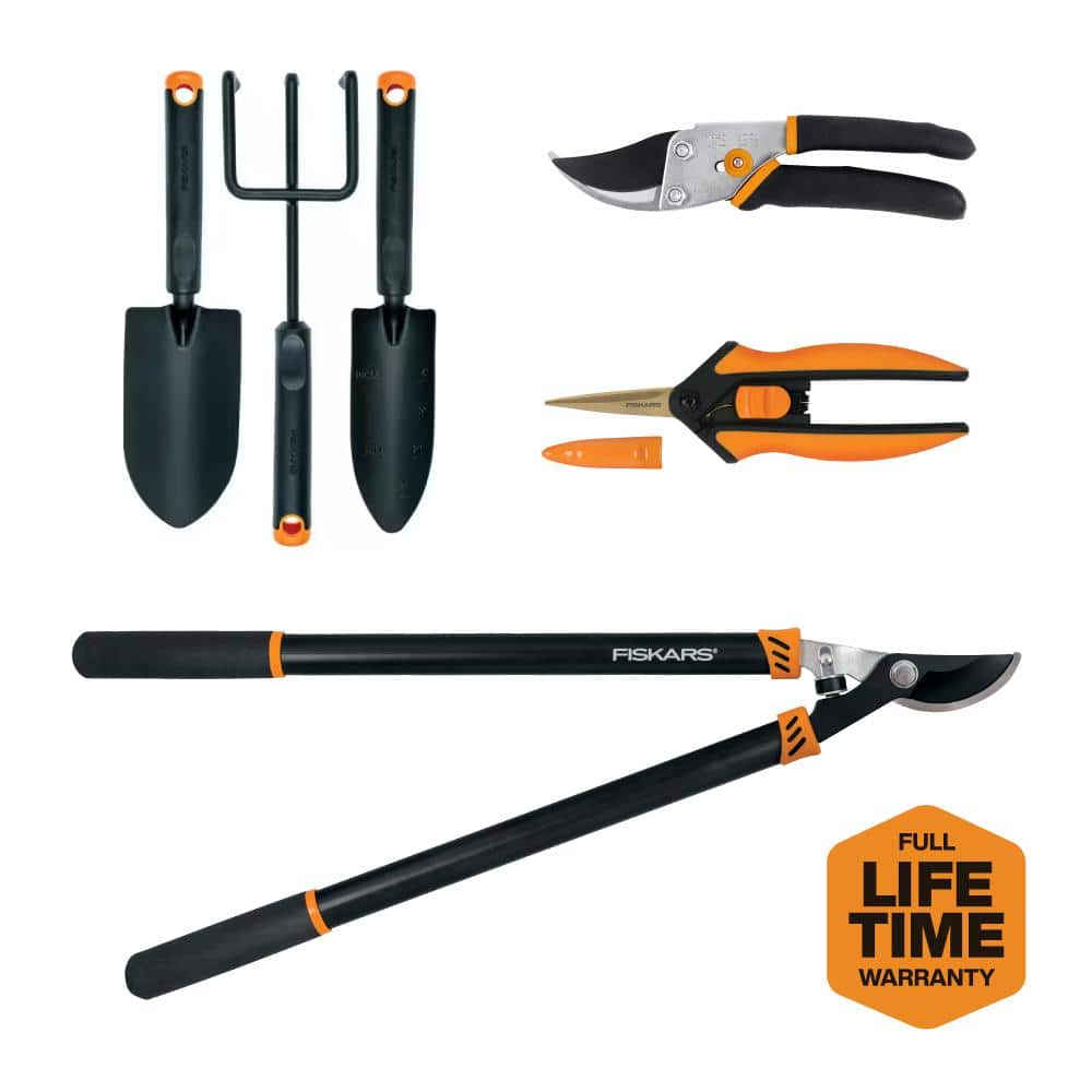 6Piece Garden Essentials HeavyDuty Tool Set