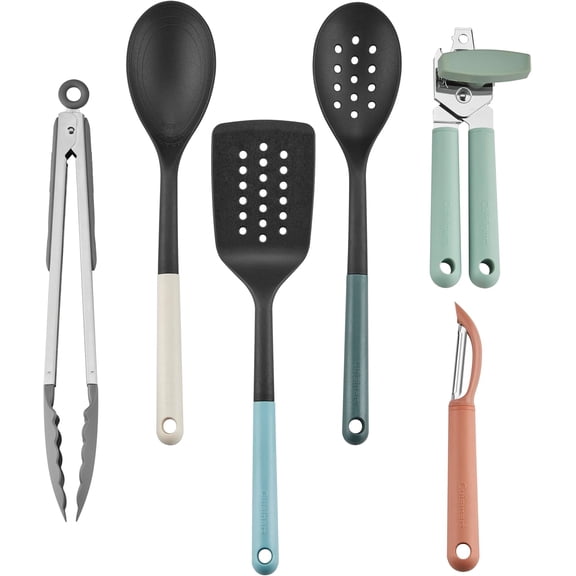 6-Piece Green Gourmet Complete Tools & Gadget Set