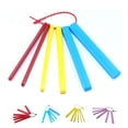 thumbnail image 1 of 6 Piece Kids Sensory Chew Toys for Autistic Children Dental Bite Blocks for Children Teenagers and Adults, Multicolor, 1 of 10