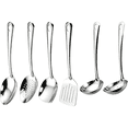 thumbnail image 1 of 6-Piece Kitchen Utensil Set Stainless Steel Cooking Tools Set Heavy-Duty Kitchen Tool Spatula Set Essential Home Kitchen Gadgets and Accessories, 1 of 6