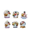 thumbnail image 1 of 6-Piece Magnetic Refrigerator Sticker Kit 2D Diamond Painting DIY Christmas Holiday Kitchen Ornament Craft Art Set B358, 1 of 3