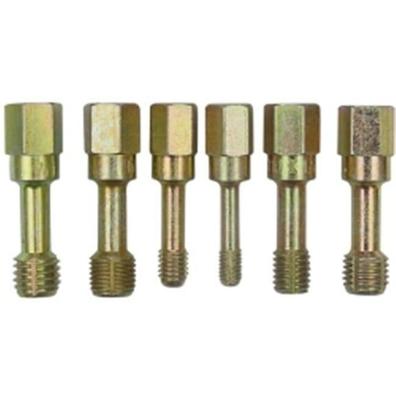 6 Piece Metric Thread Restorer Tap Set