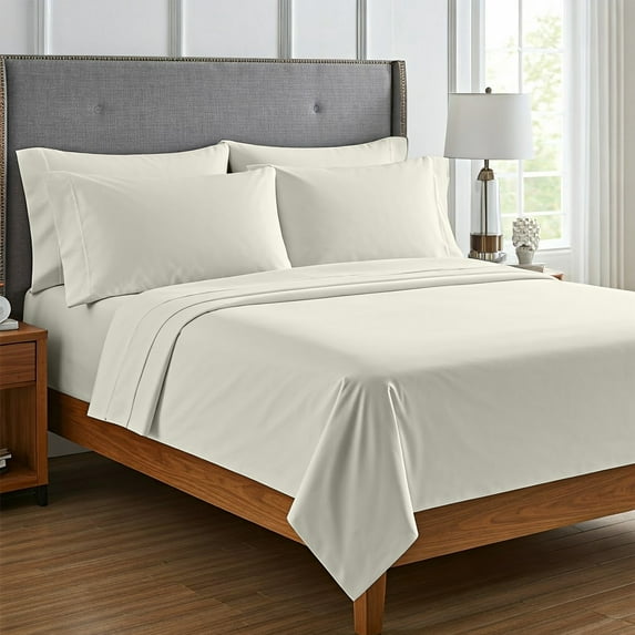 6-Piece Microfiber Bed Sheets ? Ultra-Soft, Wrinkle-Free, Deep Pocket Fit