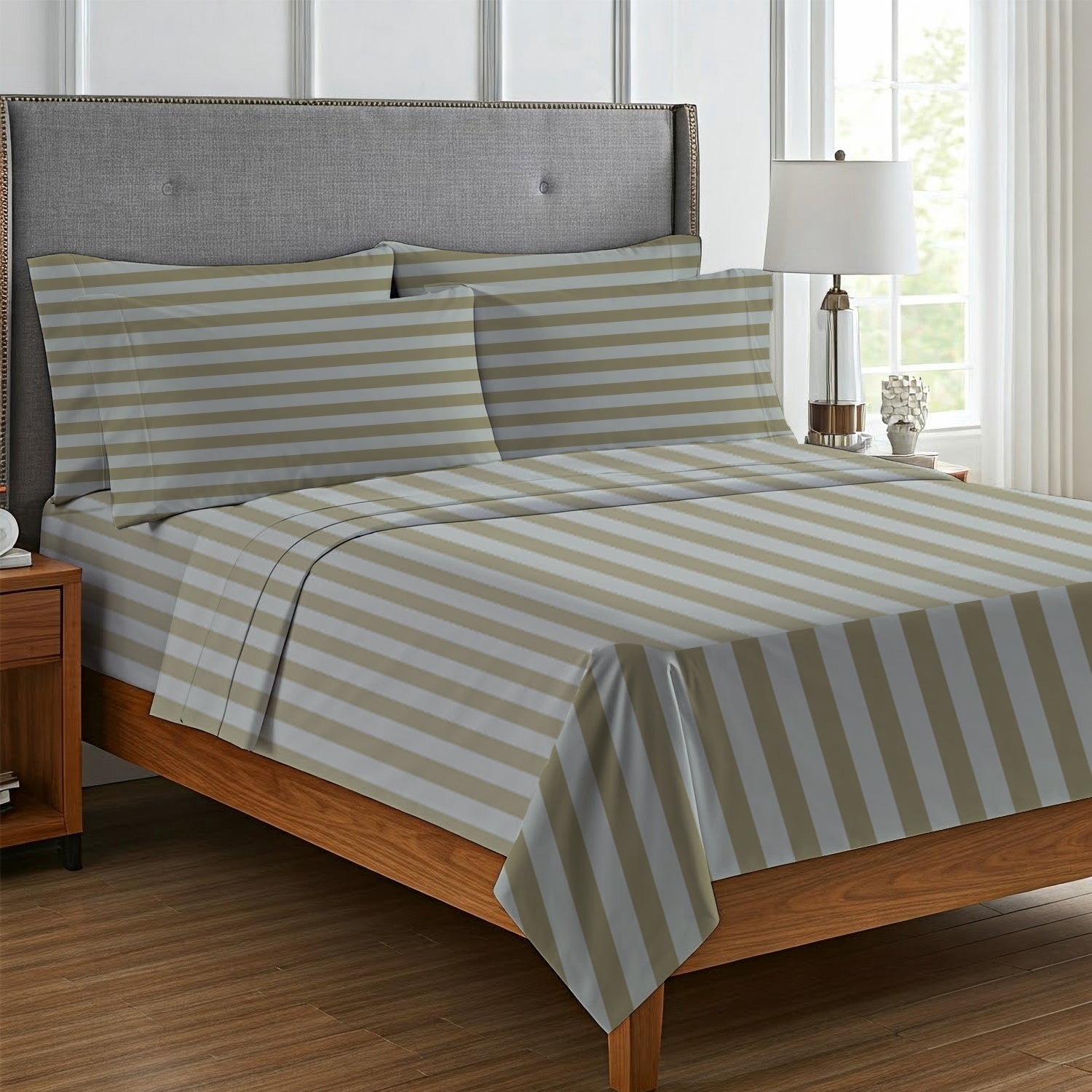 6-Piece Microfiber Bed Sheets ? Ultra-Soft, Wrinkle-Free, Deep Pocket Fit