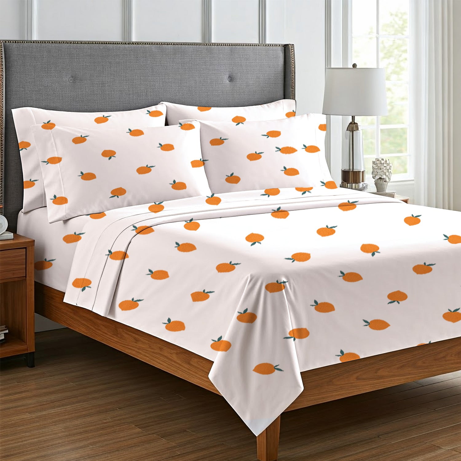 6-Piece Microfiber Bed Sheets ? Ultra-Soft, Wrinkle-Free, Deep Pocket Fit
