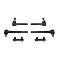 thumbnail image 1 of 6 Piece Outer Inner Tie Rod Ends Adjusting Sleeves Steering Left & Right Set for RWD Models Fits select: 2000-2001 DODGE RAM 1500, 2000-2002 DODGE RAM 2500, 1 of 8