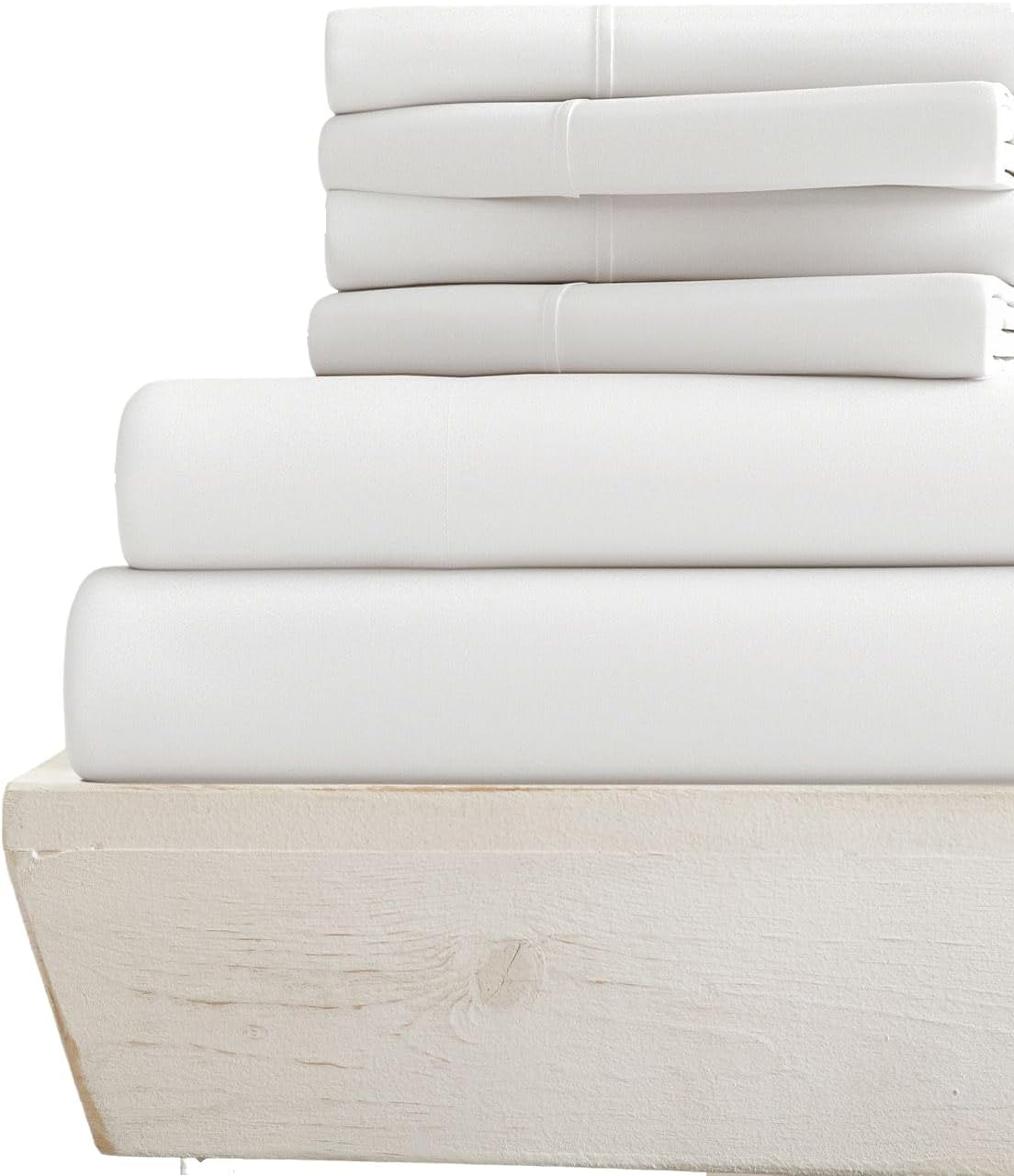 Boll & Branch Percale Hemmed Sheet Set - 100% Organic Cotton, Cooling & Crisp, King Size In White