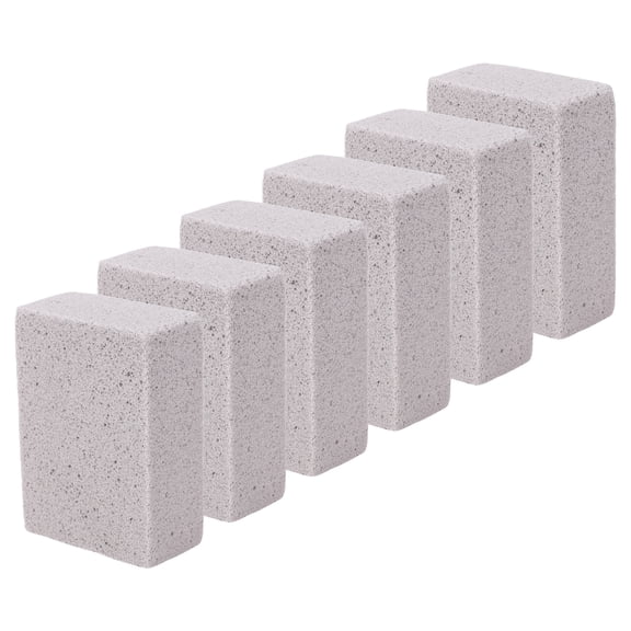 6-Piece Pool Pumice Stone Cleaning Blocks for Toilet Bowl, Tub and Shower Tile, Medium Size (3.9x2.8x1.6 Inches / 10x7x4 cm)