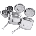 thumbnail image 1 of 6 Piece Portable Stainless Steel Cookware, 1 of 9