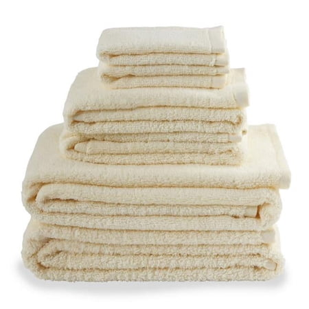 6 Piece Portofino Creme Bath Ensemble Set