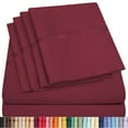 thumbnail image 1 of 6 Piece Premium Bamboo Sheet Set, Deep Pockets, 45 Colors, 2200 Count, Sily Soft, by Lexington Elegance, 1 of 3