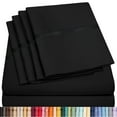 thumbnail image 1 of 6 Piece Premium Bamboo Sheet Set, Deep Pockets, 45 Colors, 2200 Count, Sily Soft, by Lexington Elegance, 1 of 3