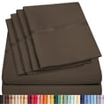 thumbnail image 1 of 6 Piece Premium Bamboo Sheet Set, Deep Pockets, 50 Colors, 2200 Count, Soft, 1 of 6