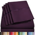 thumbnail image 1 of 6 Piece Premium Bamboo Sheet Set, Deep Pockets, 50 Colors, 2200 Count, Soft, 1 of 6