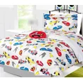 thumbnail image 1 of 6-Piece Racing Grey Print Design Bed in a Bag, Twin, 1 of 4