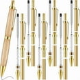 thumbnail image 1 of 6 Piece Retractable Pen Kit for Wood Turning 8mm Click Pen Kit with Refills Lathe Turning Supplies for Pen Making Wood, 1 of 6