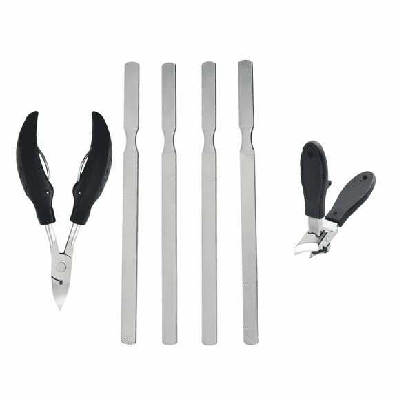 6 Piece Set Eagletip Nail Clippers Splash Resistant Manicure Tools