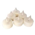 thumbnail image 1 of 6 Piece Set Premium Flameless Tealights with Timer, LED Tealights, Battery Powered Tealights, Battery-operated Tea Lights with Timer, Long Battery Life, 200+ Hours Battery Life, 1 of 6