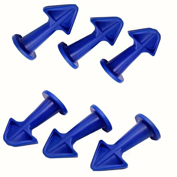 6-Piece Silicone Expansion Tool Set for Corrugated and Tile/Brick Applications - Super Expansion Applicator Kit