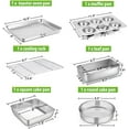 thumbnail image 1 of 6-Piece Small Toaster Oven Pan Set, 1 of 6