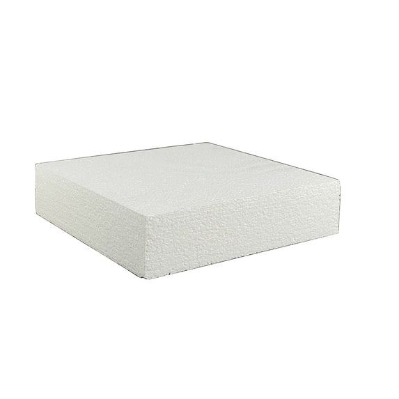 6 Piece Square Foam Blocks 2 inch Thick (8"x8")