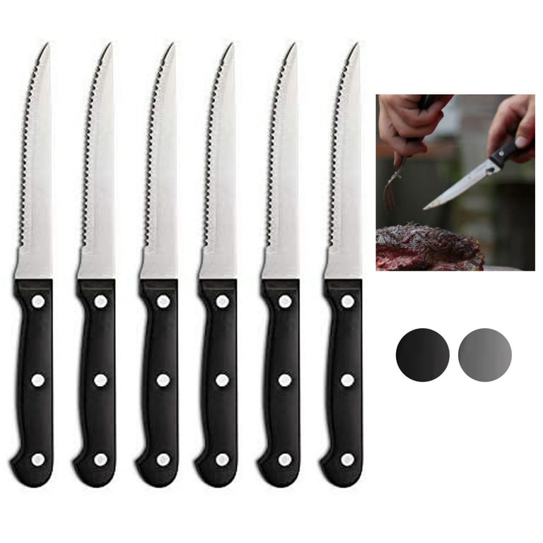 6 PCS kitchen knives set German stainless steel 8 inch chef knife utility  tools
