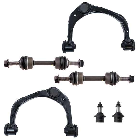 TRQ Front Suspension Kit Ball Joint Control Arm with Ball Joint Sway Bar Fits 2015-2020 Ford F-150 2018-2024 Expedition Lincoln Navigator