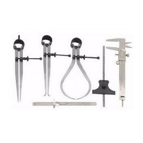 6 Piece Technical Measuring Set
