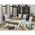 thumbnail image 1 of 6 Piece X-Style Kitchen & Dining Room Set - Linen White, 1 of 1