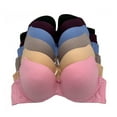 thumbnail image 1 of 6 Piecec Full Cup Pushup Underwired Push Up Bra B and C Cup (36B), 1 of 2