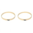 thumbnail image 1 of 6 Pieces 14 Inch Embroidery Hoops Wooden Round Adjustable Bamboo Circle Cross Hoop Ring for Art Craft Sewing, 1 of 8