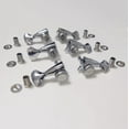 thumbnail image 1 of 6 Pieces 3L 3R Guitar Lock String Tuners – Locking Tuning Key Pegs Machine Heads Replacement Parts for ST TL Style Electric, Folk or Acoustic Guitars – Nickel, 1 of 11